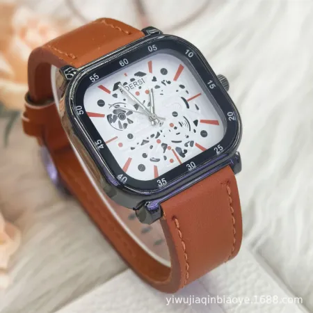 The new men's watch, a square quartz watch with a trendy and simple large dial, is a cross-border bestseller for teenagers and sports The new men's watch, a square quartz watch with a trendy and simple large dial, is a cross-border bestseller for teenagers and sports